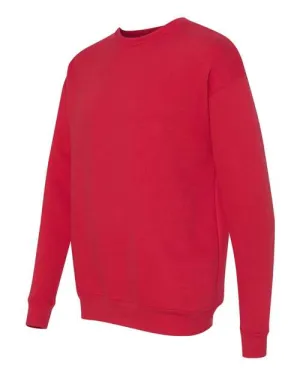 BELLA   CANVAS Sponge Fleece Drop Shoulder Crewneck Sweatshirt 3945 Red