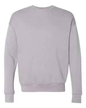 BELLA   CANVAS Sponge Fleece Drop Shoulder Crewneck Sweatshirt 3945 Storm