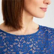 Blue Lace Dress