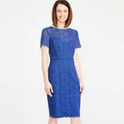 Blue Lace Dress