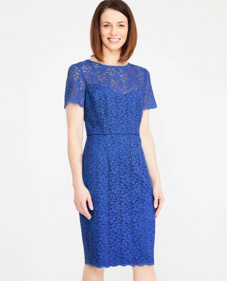 Blue Lace Dress