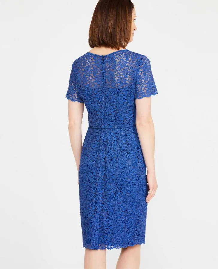 Blue Lace Dress
