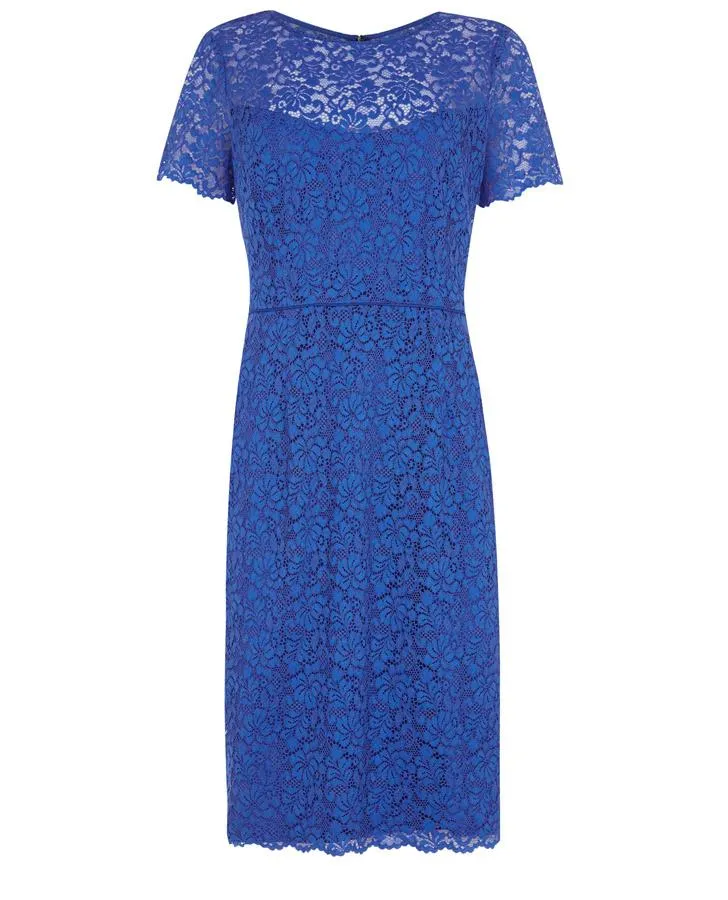 Blue Lace Dress