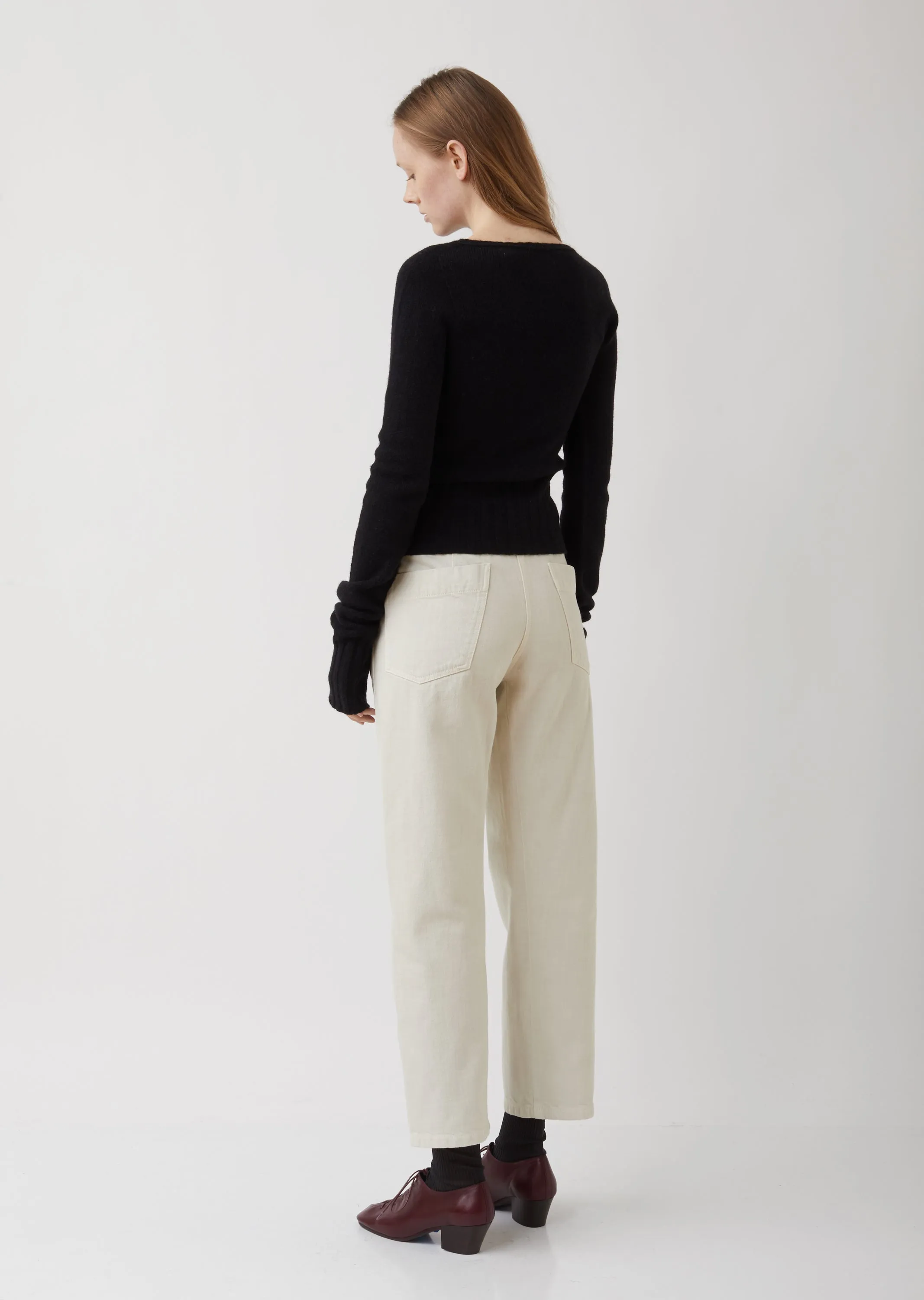 Boatneck Wool Sweater
