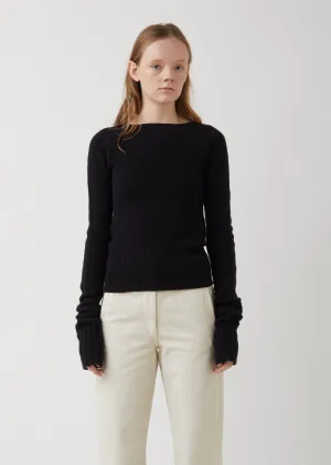 Boatneck Wool Sweater