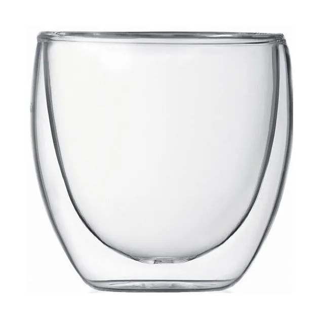 Bodum Pavina Glass Double Walled 0.08 L, 6 Pcs.