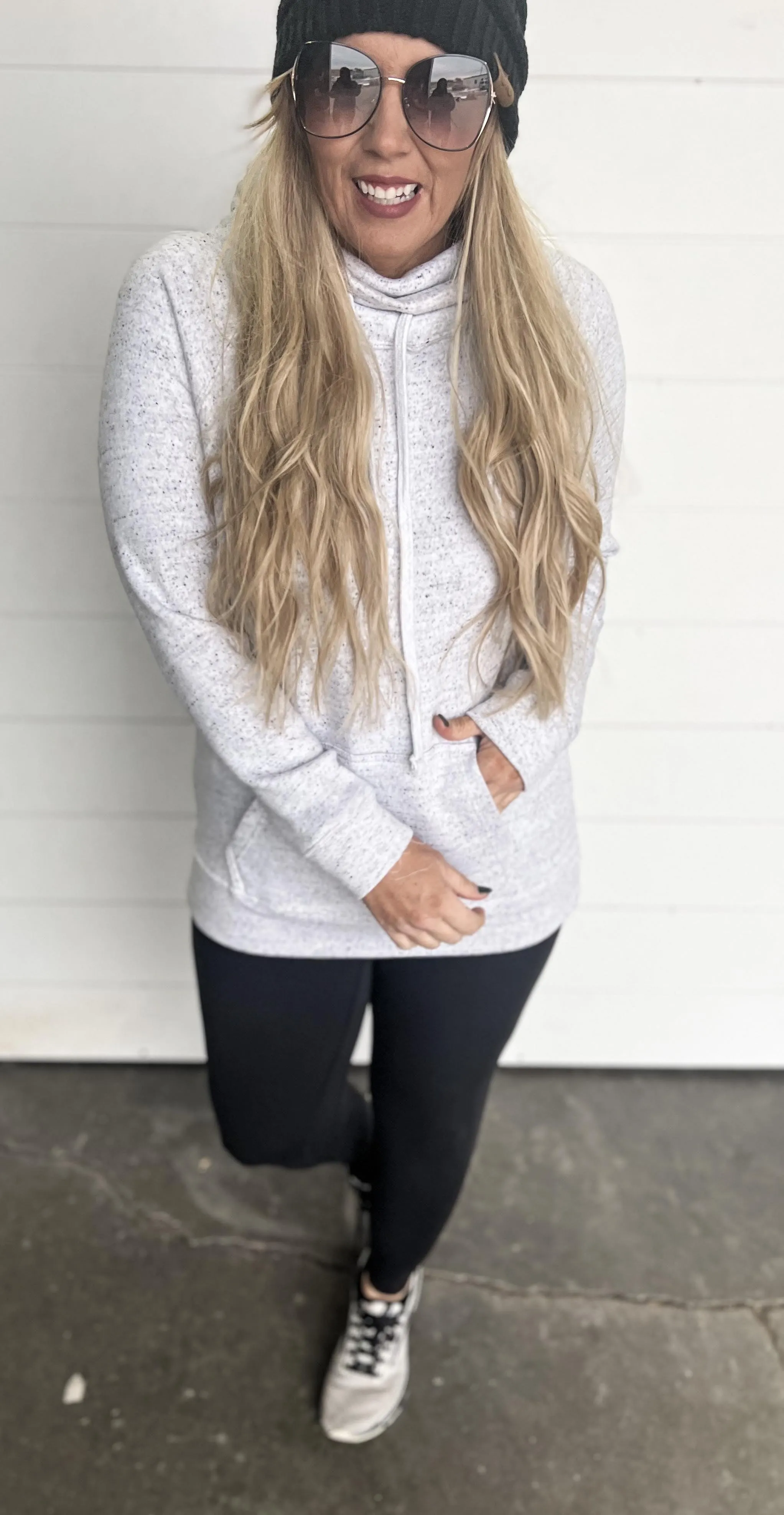 Cabin Fever Cowl Neck Tunic** - Final Sale