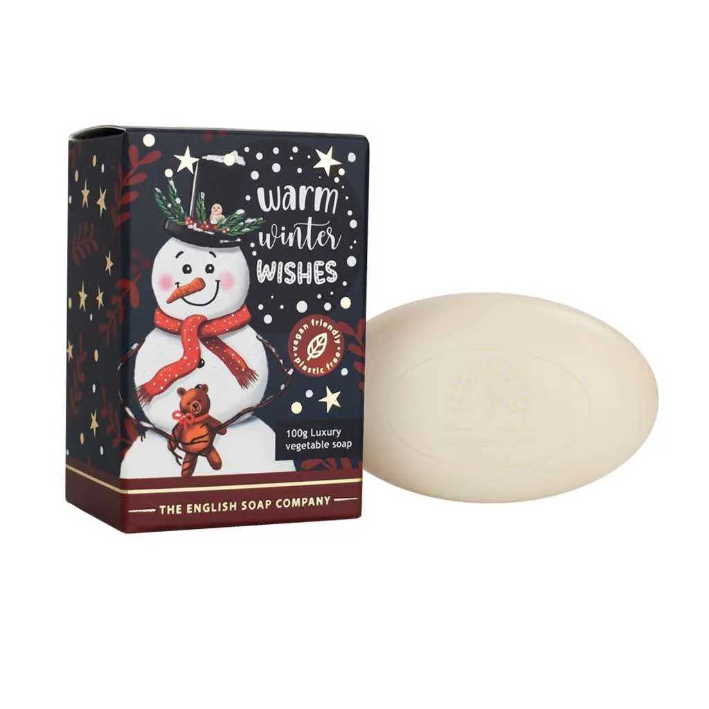 Christmas Mini Soap - Snowman