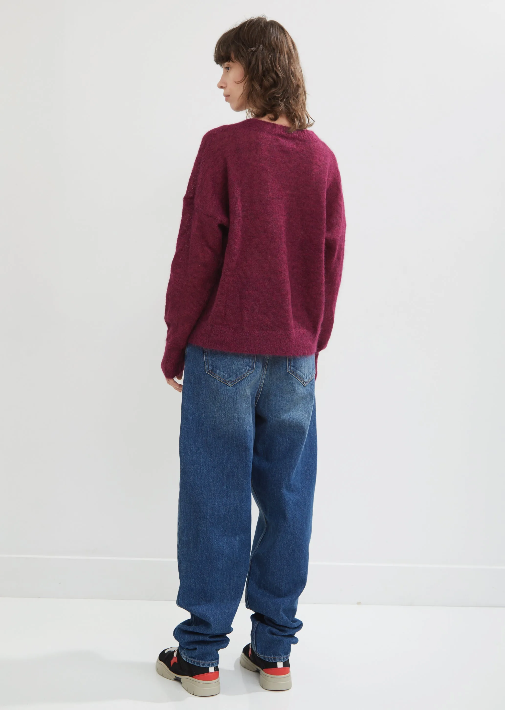 Cliftony Mohair Crewneck Sweater