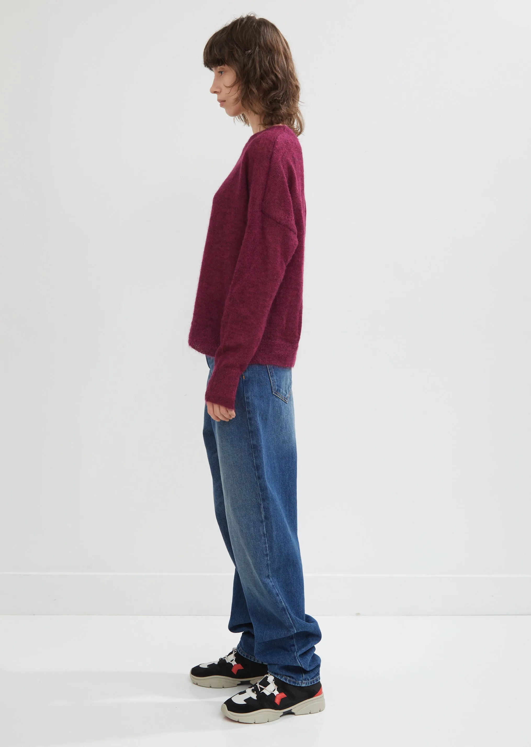 Cliftony Mohair Crewneck Sweater