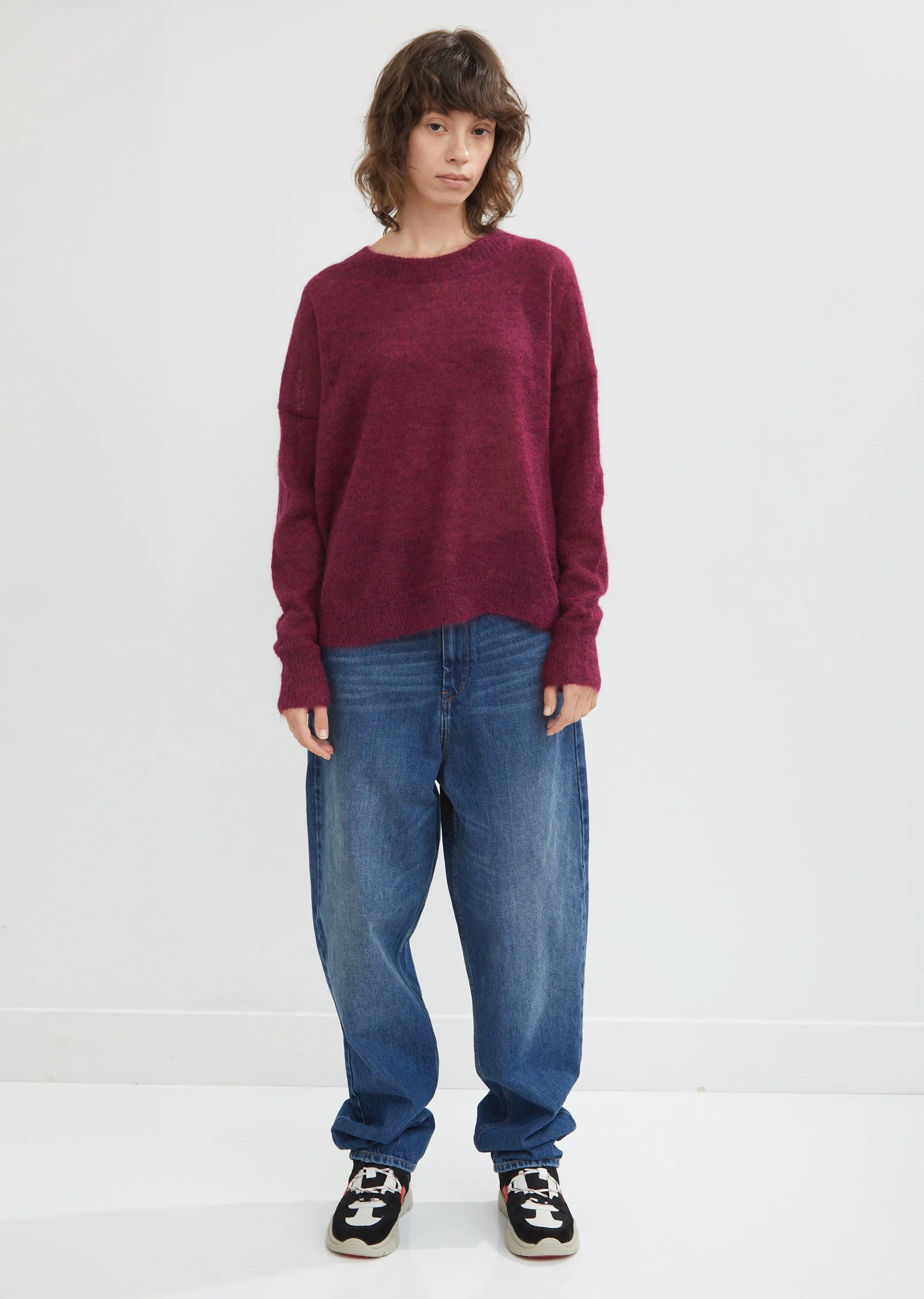 Cliftony Mohair Crewneck Sweater