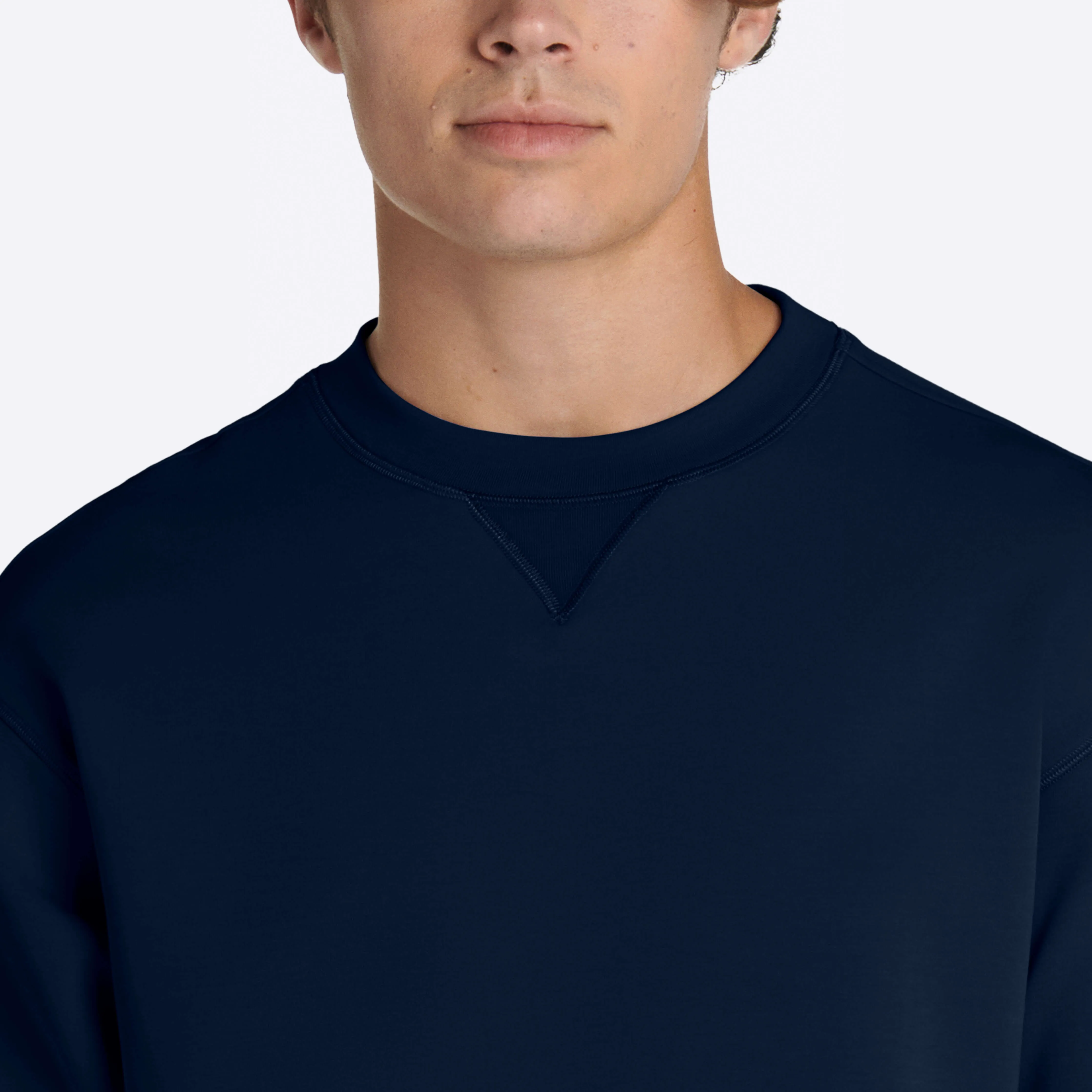 COMFORT Solid Crew Neck