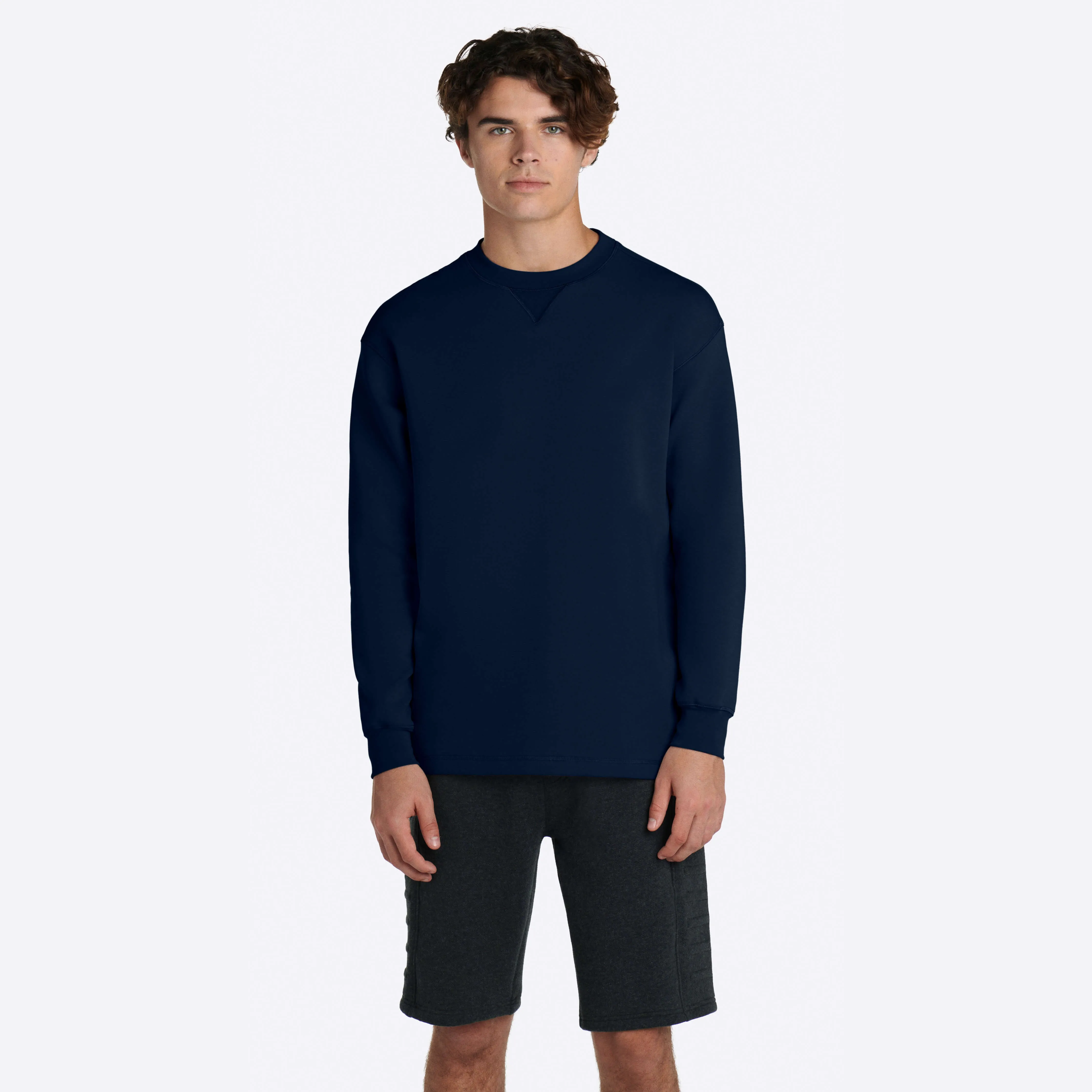 COMFORT Solid Crew Neck