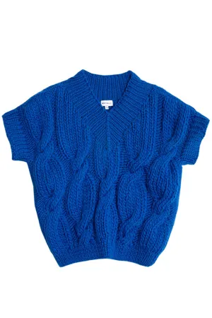 Cornflower V-Neck Vest