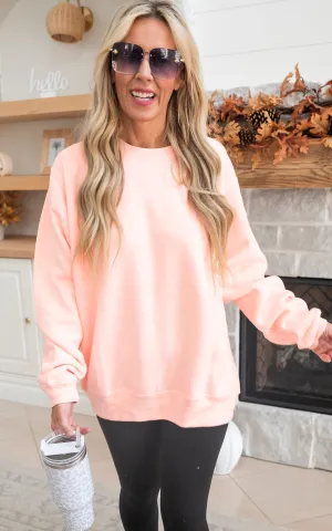 Crewneck Long Sleeve Pullover - Final Sale