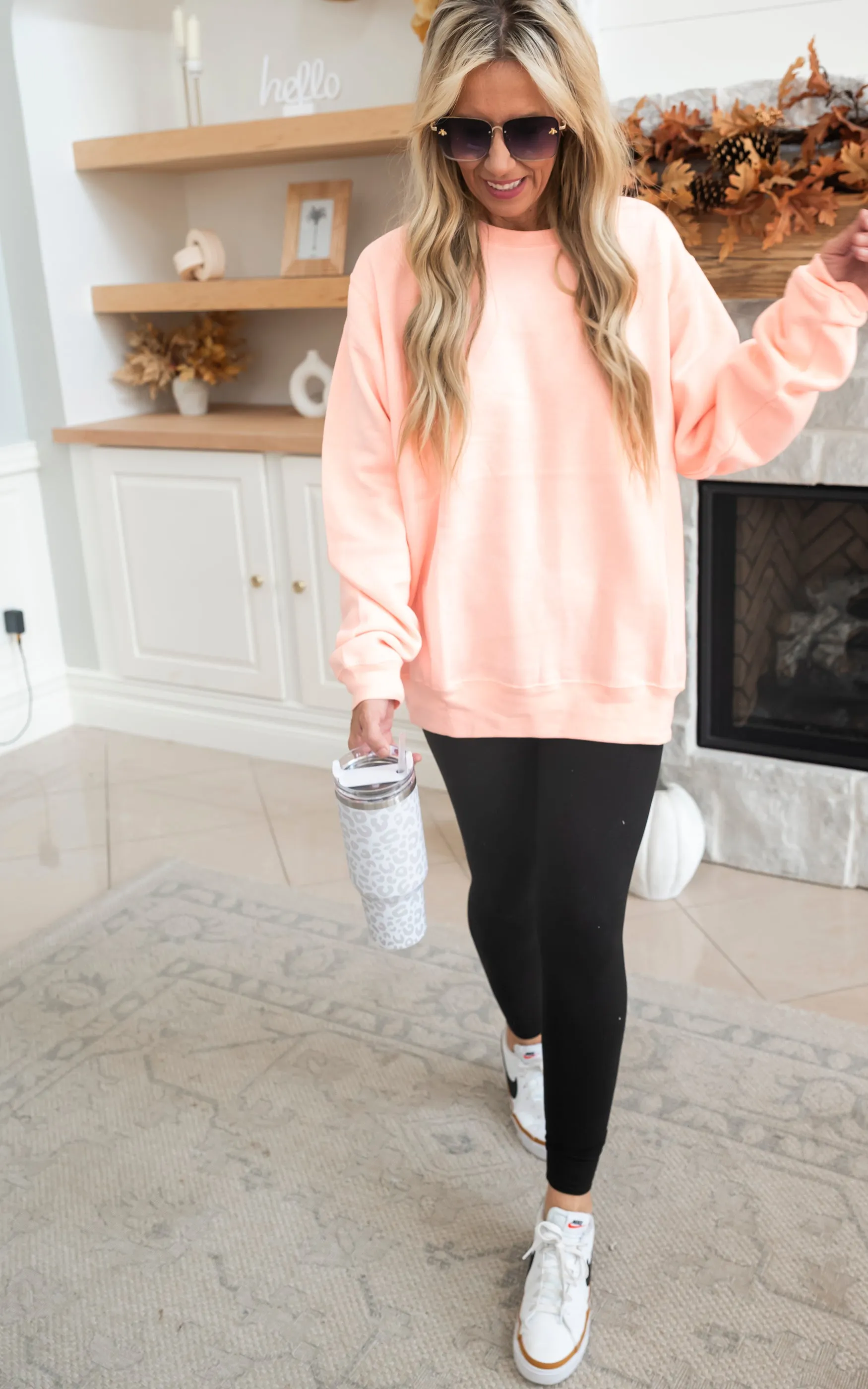 Crewneck Long Sleeve Pullover - Final Sale