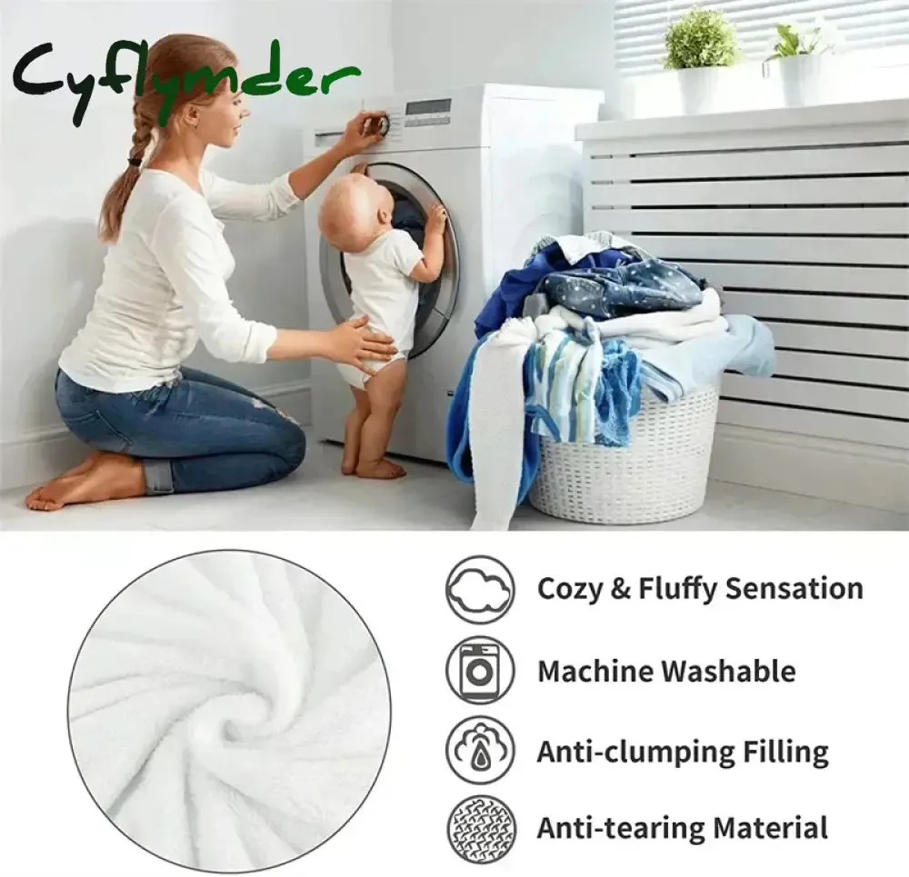 Cyflymder Coral Fleece Autumn Winter Warm Blankets for Bed 3 Layers Thicken Flannel Blanket Quilt Soft Comfortable Warmth Quilts Washable