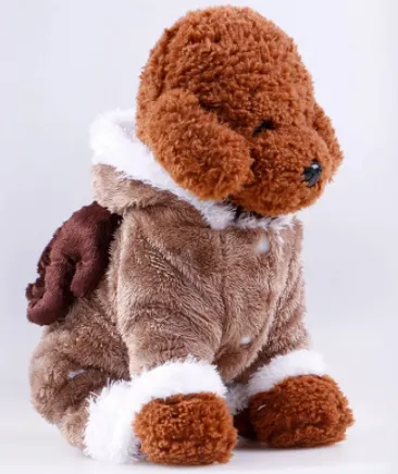 Double-Layer Fleece Moose Onesie