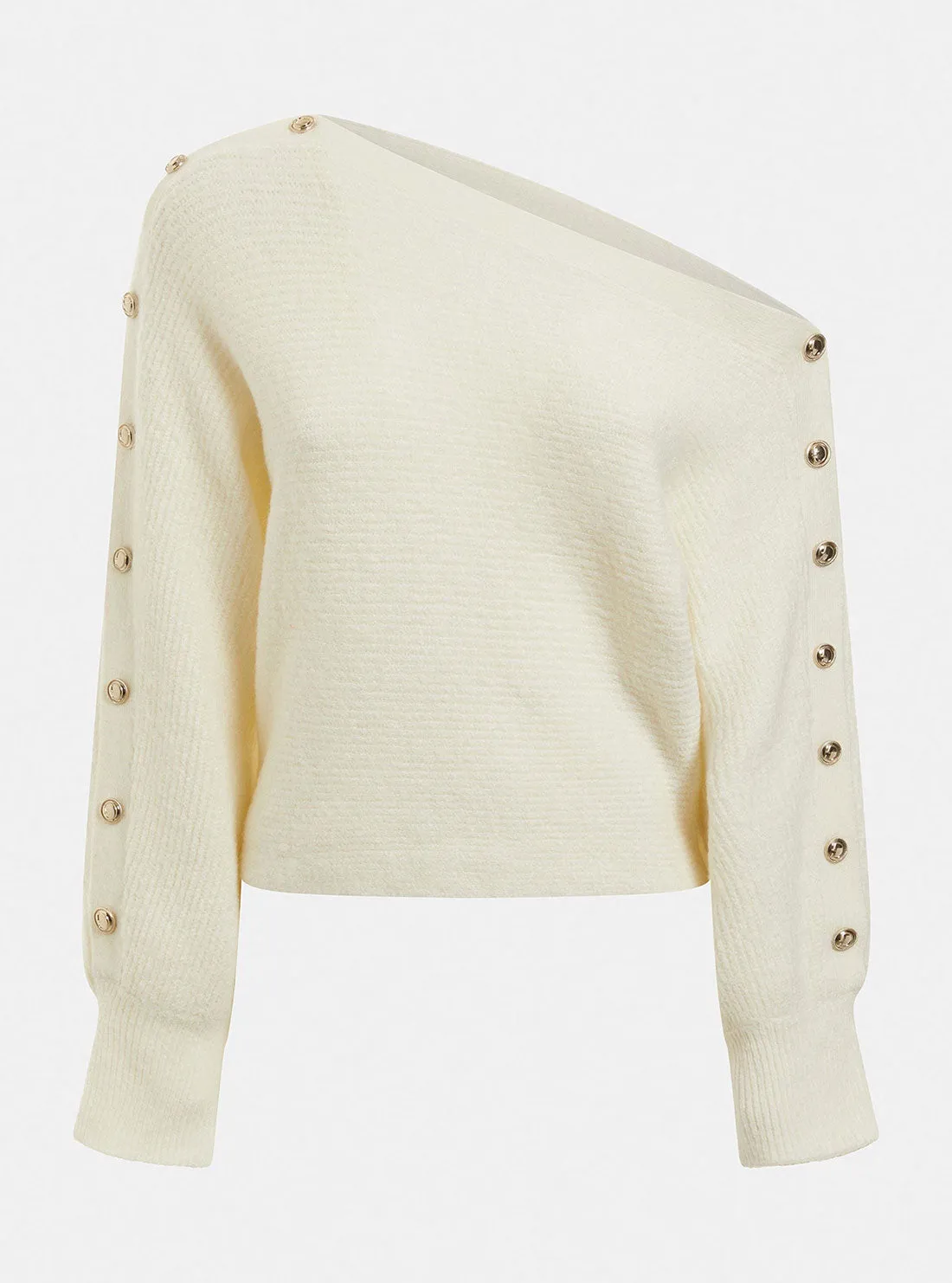 Dove White Megan Knit Top