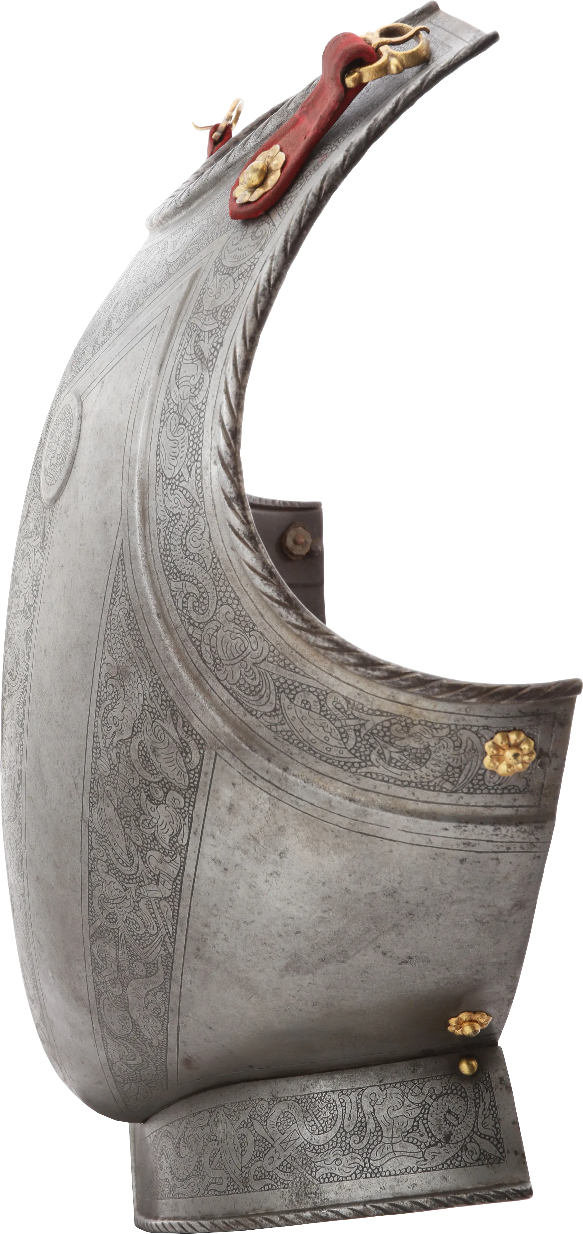 FINE NORTH ITALIAN BREASTPLATE C.LATE 16TH-17TH CENTURY