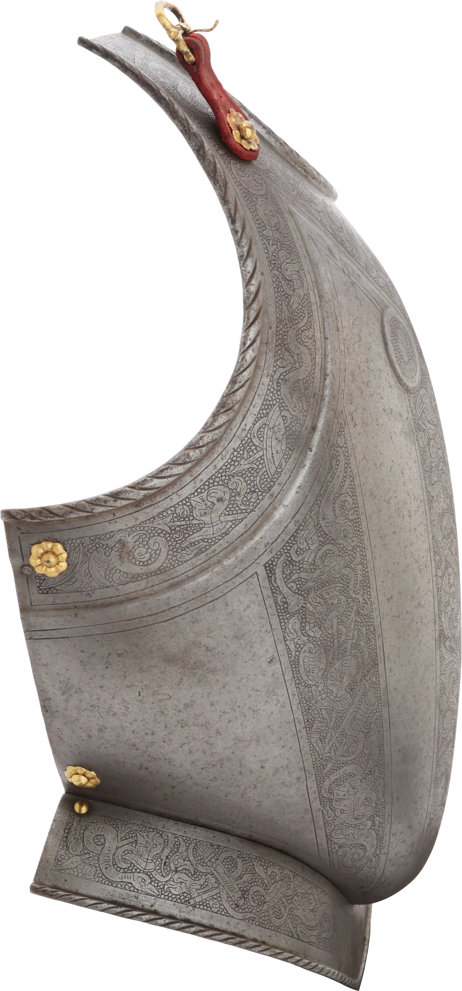 FINE NORTH ITALIAN BREASTPLATE C.LATE 16TH-17TH CENTURY