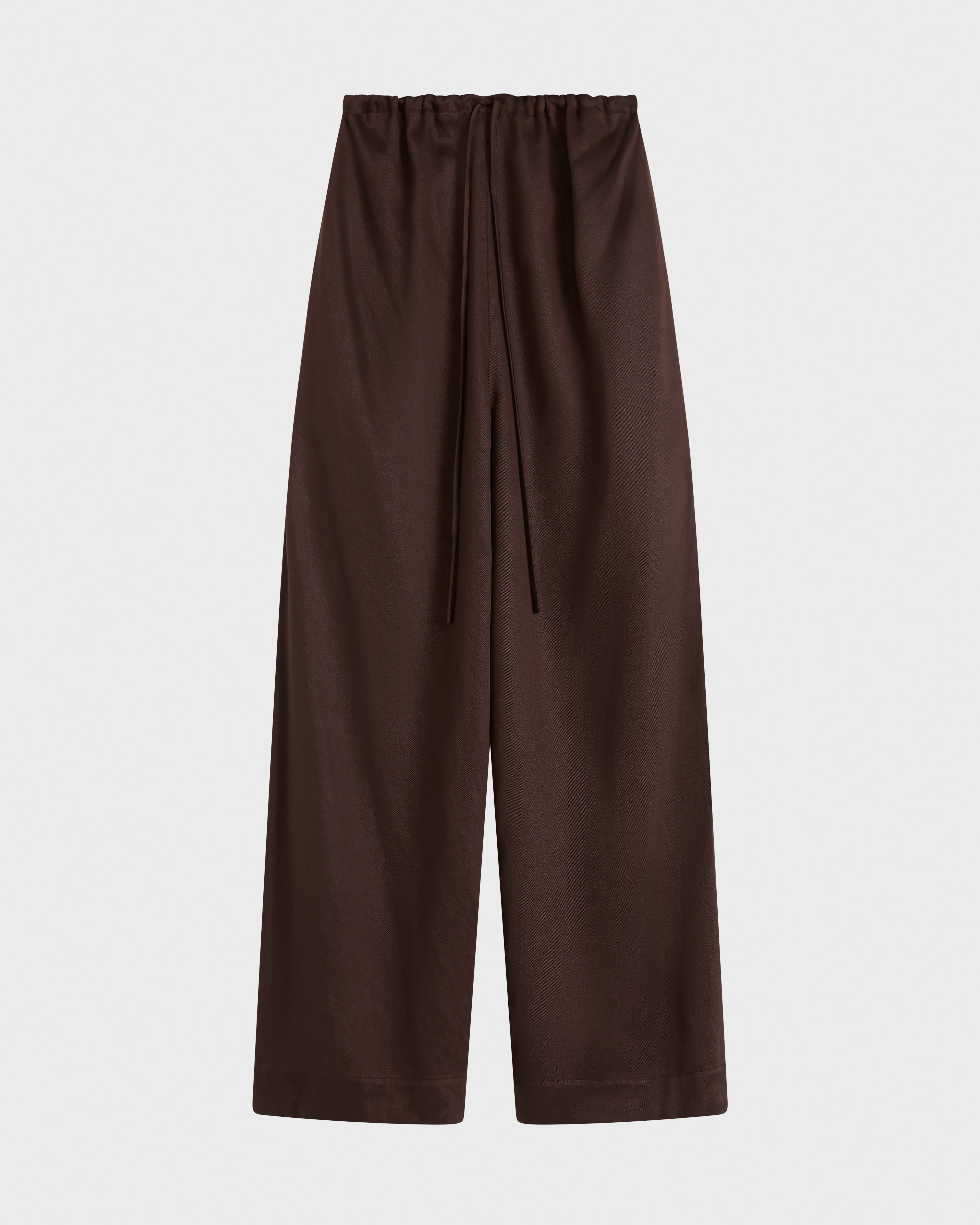 Fluid Drawstring Pant - Mocha