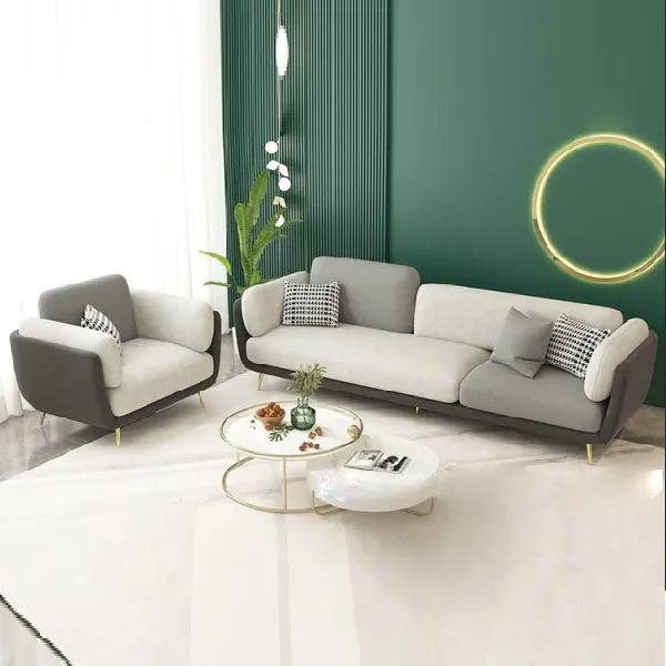 Fully Upholstered Indoor Furniture - Sofa Set - Hedren