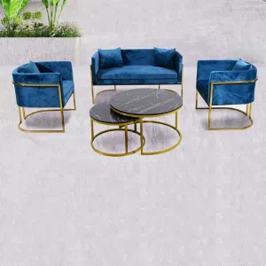 Fully Upholstered Outdoor Furniture - Sofa Set - Delta