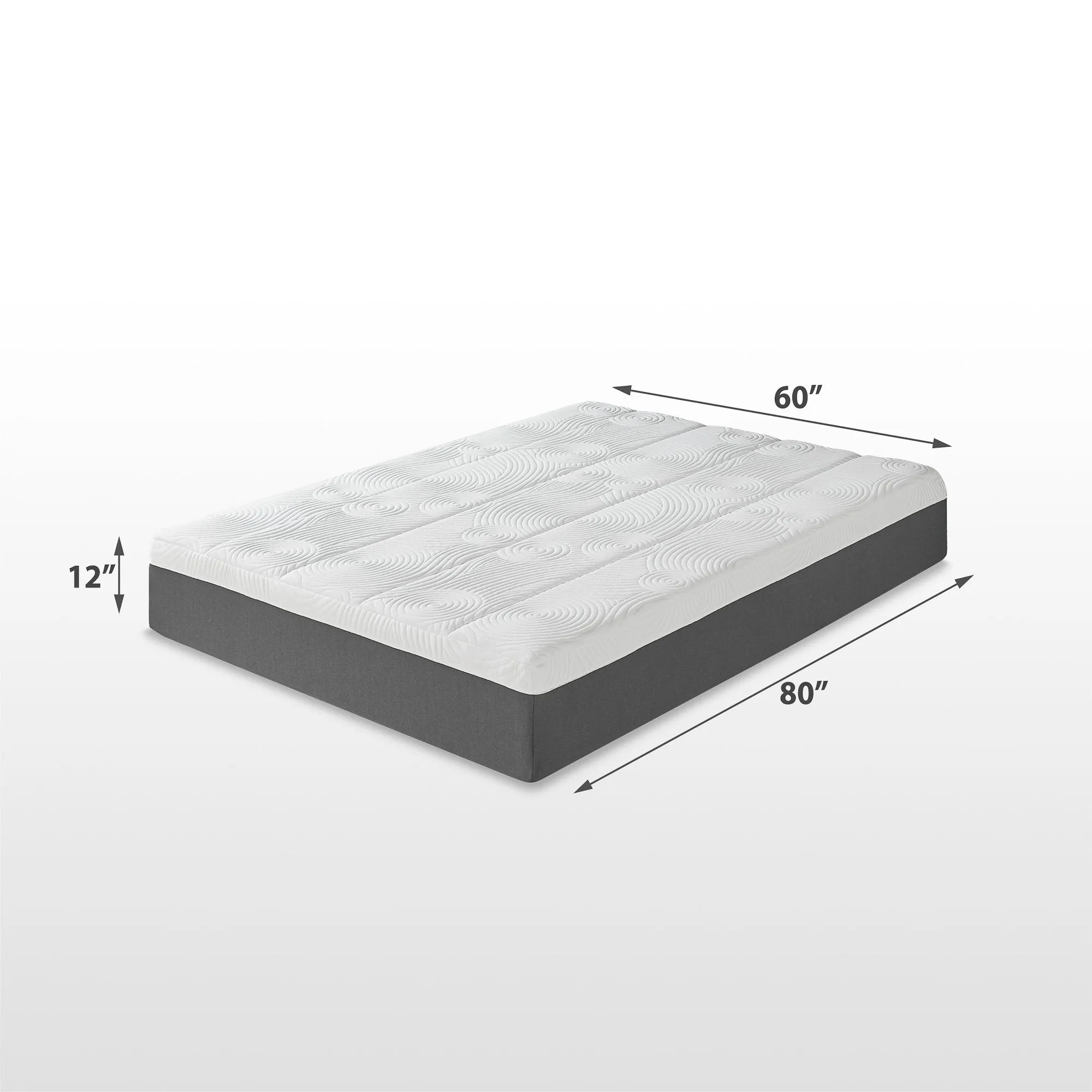 Green Tea Airflow Memory Foam Full Mattress