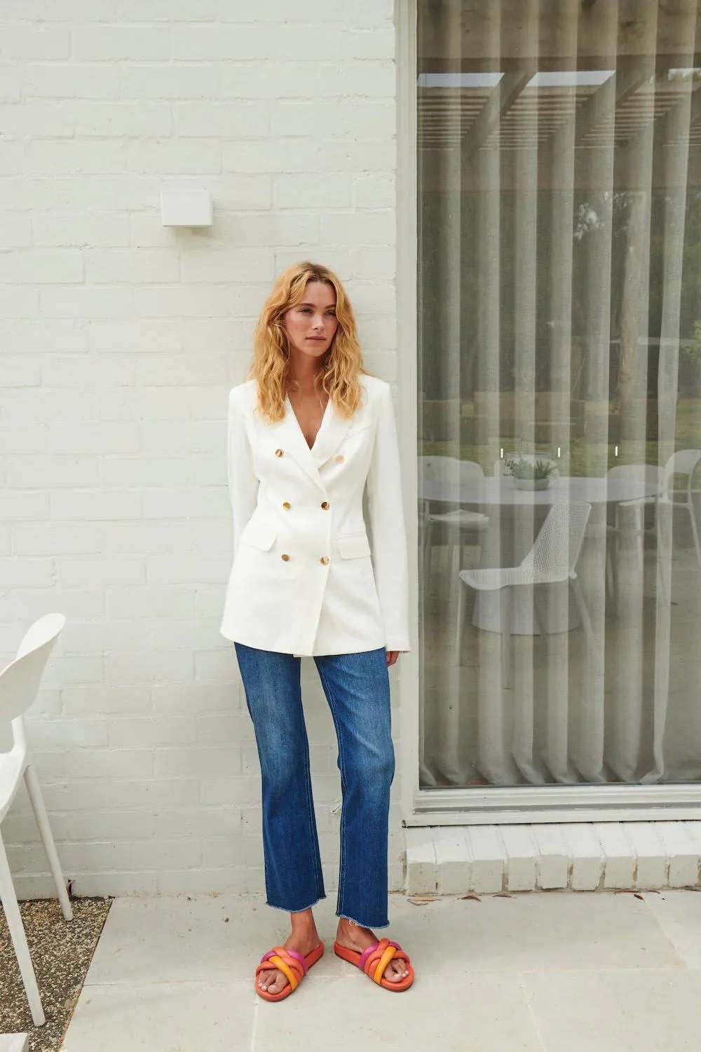 Gwen Jacket | Ivory