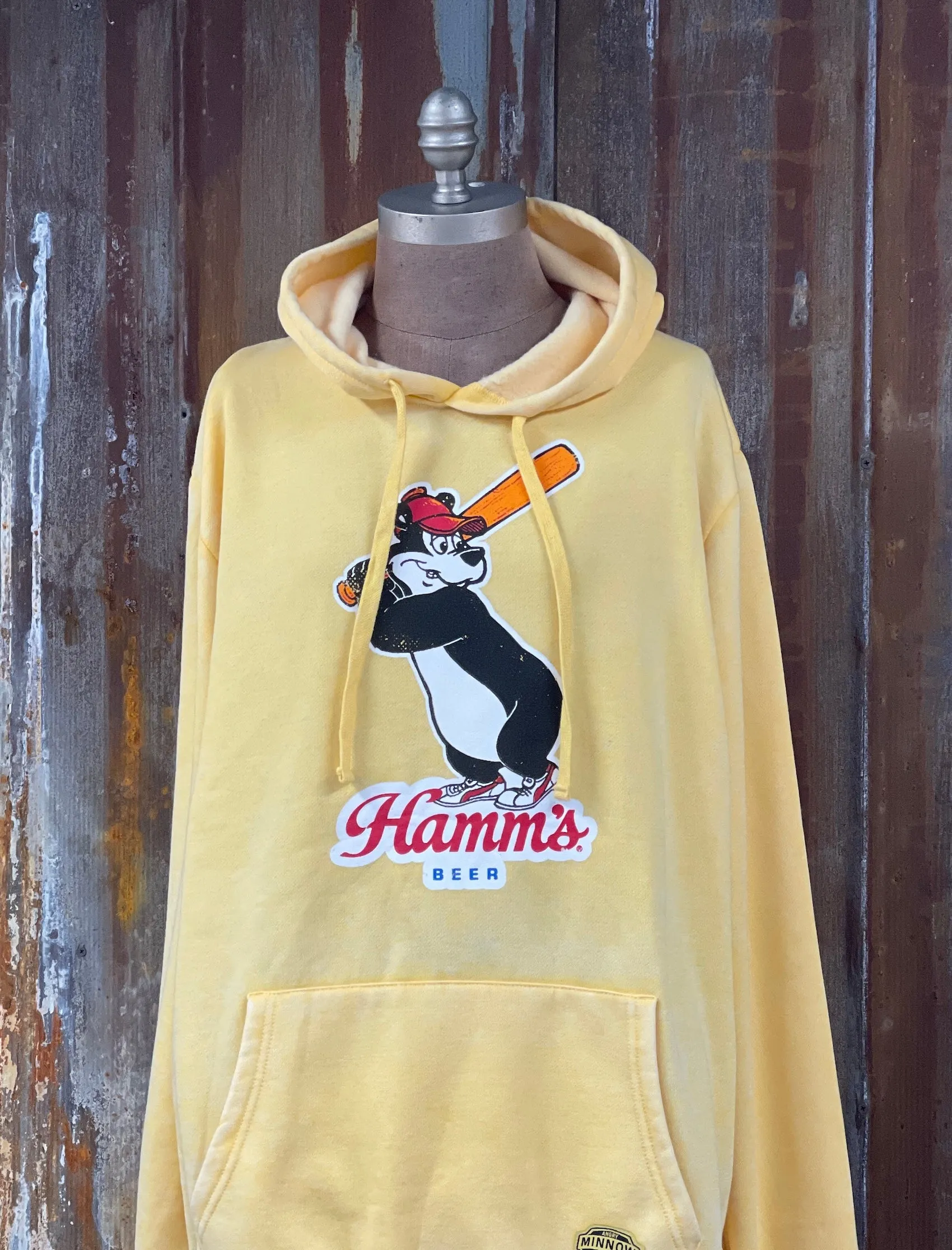 Hamm's Baseball LUXE Hoodie- Lemon