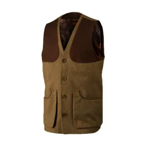 Harkila Stornoway Mens Tweed Shooting Vest - Terragon Brown