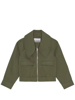 Heavy Twill Wide Collar Short