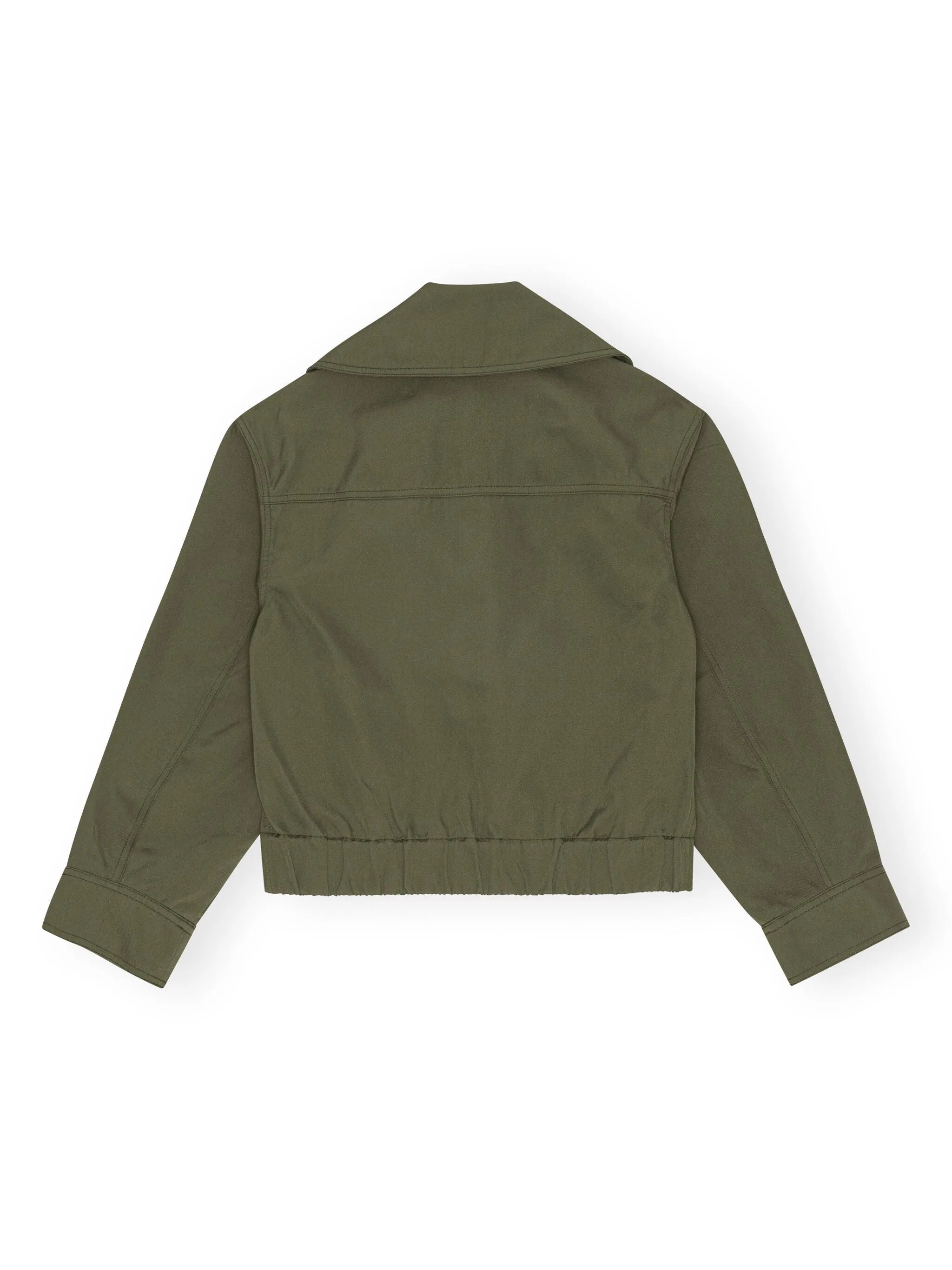 Heavy Twill Wide Collar Short