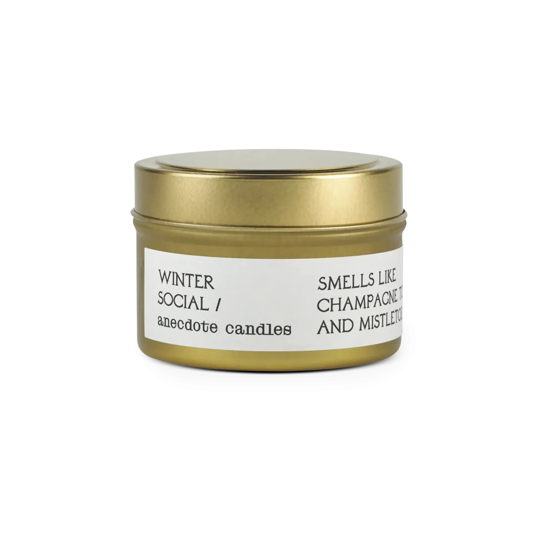 Holiday Anecdote Coconut Soy Wax Candle
