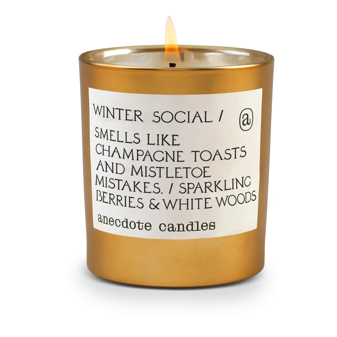 Holiday Anecdote Coconut Soy Wax Candle