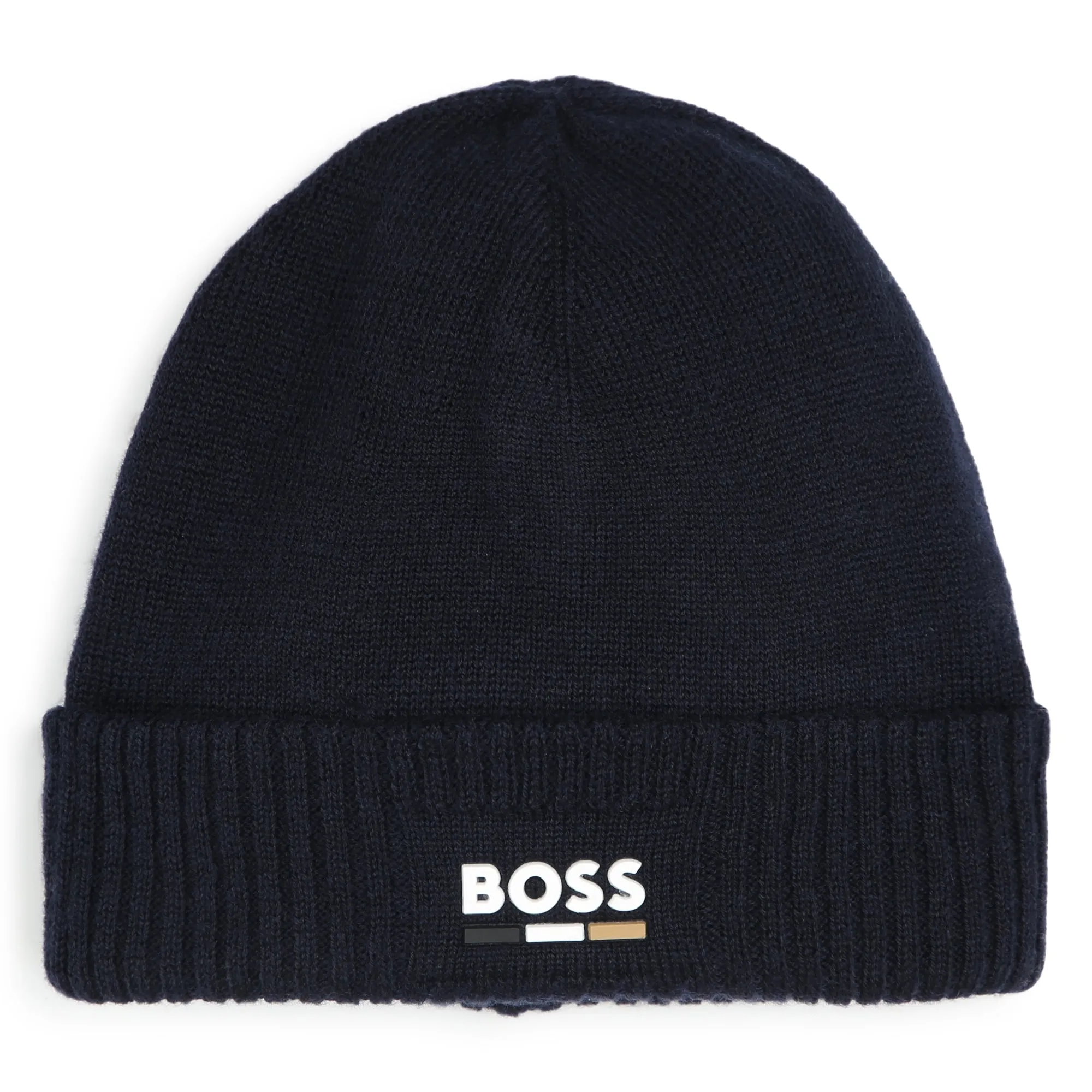 Hugo Boss Boy's Navy Knitted Hat