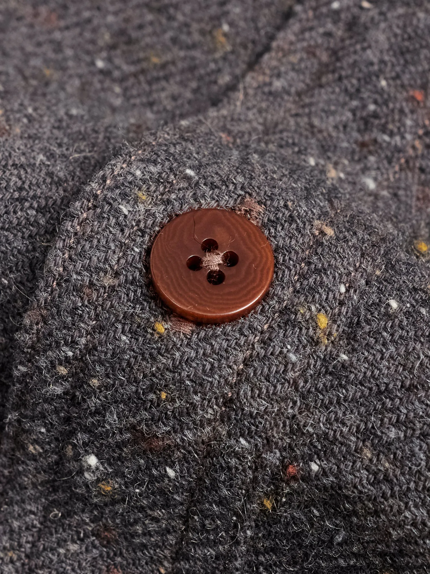 Hunting Nep Flannel in Grey Wool