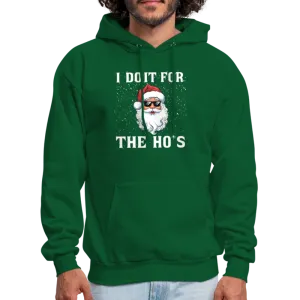 I Do It for the Ho's Hoodie (Santa Christmas)