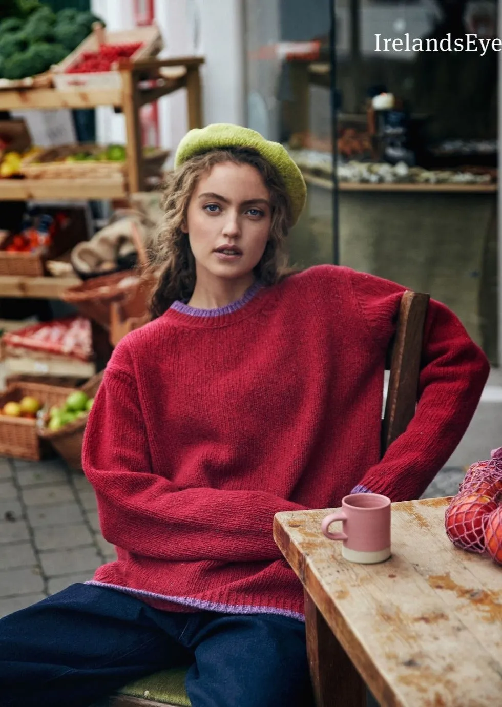 IrelandsEye Slaney Crew Neck Sweater | Bramble Berry