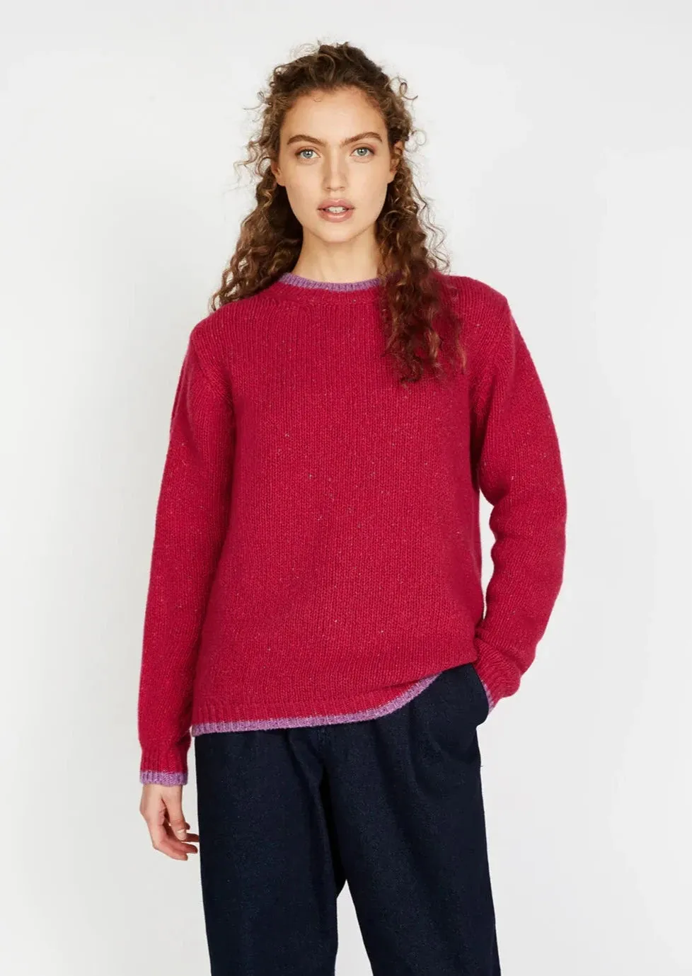 IrelandsEye Slaney Crew Neck Sweater | Bramble Berry
