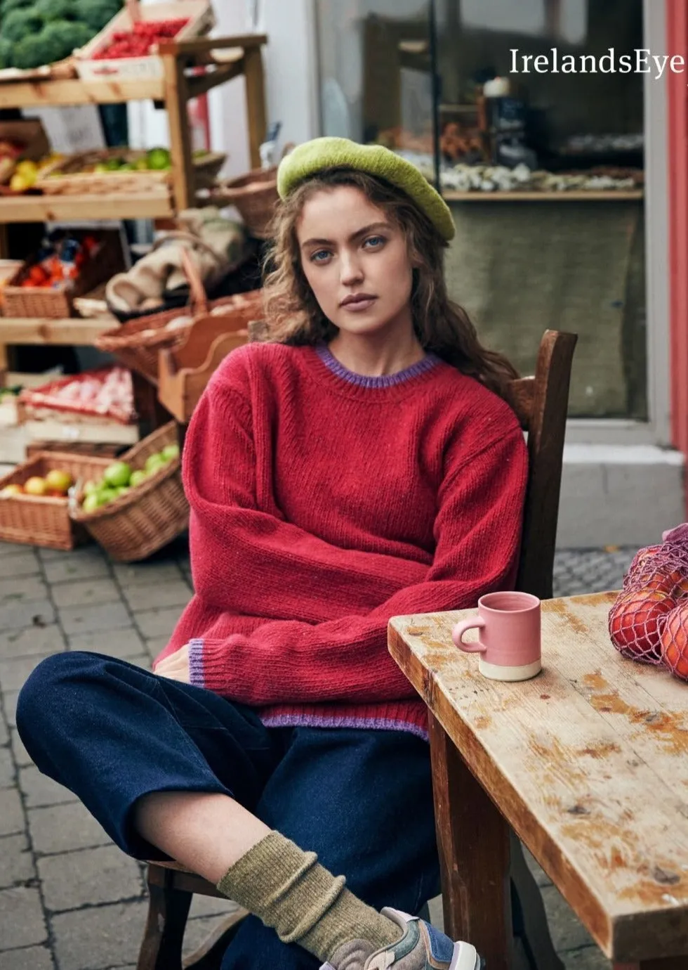 IrelandsEye Slaney Crew Neck Sweater | Bramble Berry