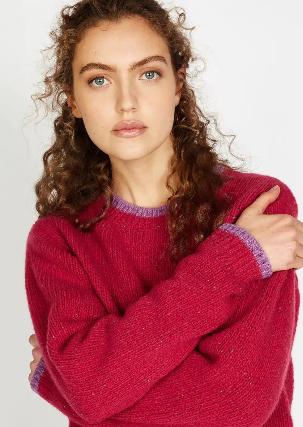 IrelandsEye Slaney Crew Neck Sweater | Bramble Berry