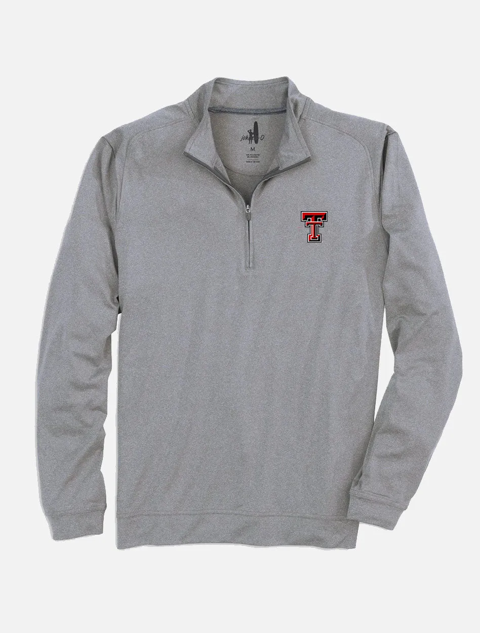*Johnnie-O Texas Tech Red Raiders Double T "Flex" 1/4 Zip Pullover