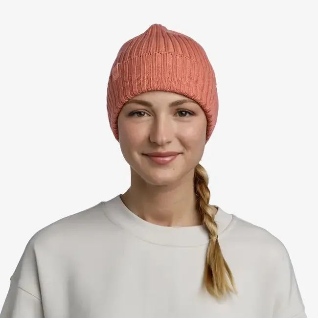 Knitted Beanie - Norval Crimson