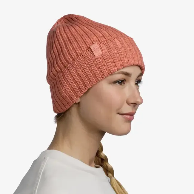Knitted Beanie - Norval Crimson