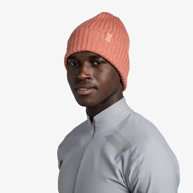 Knitted Beanie - Norval Crimson