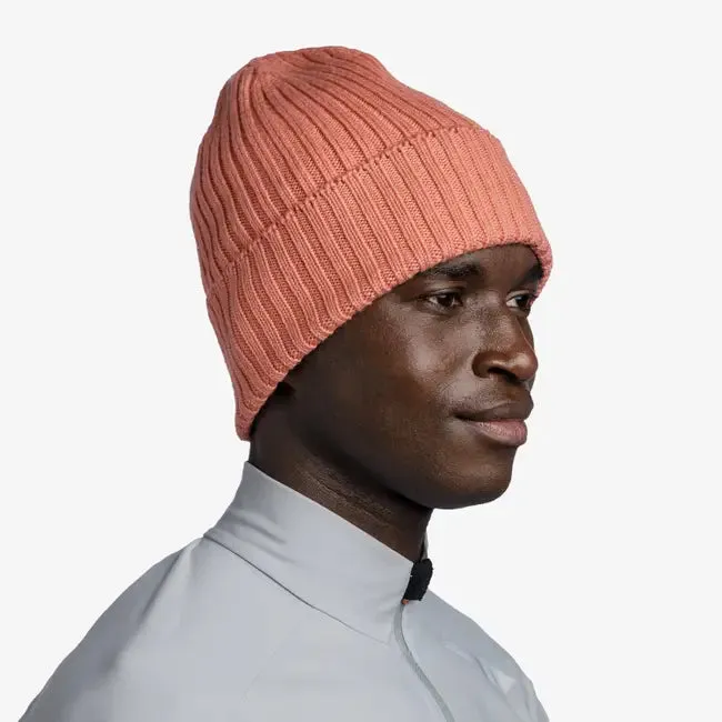 Knitted Beanie - Norval Crimson