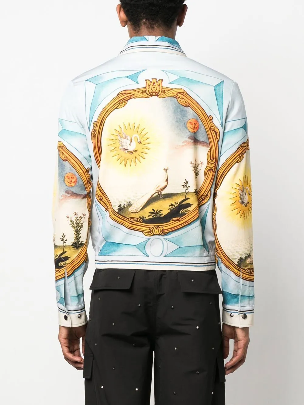Landscape Frame Varsity Jacket