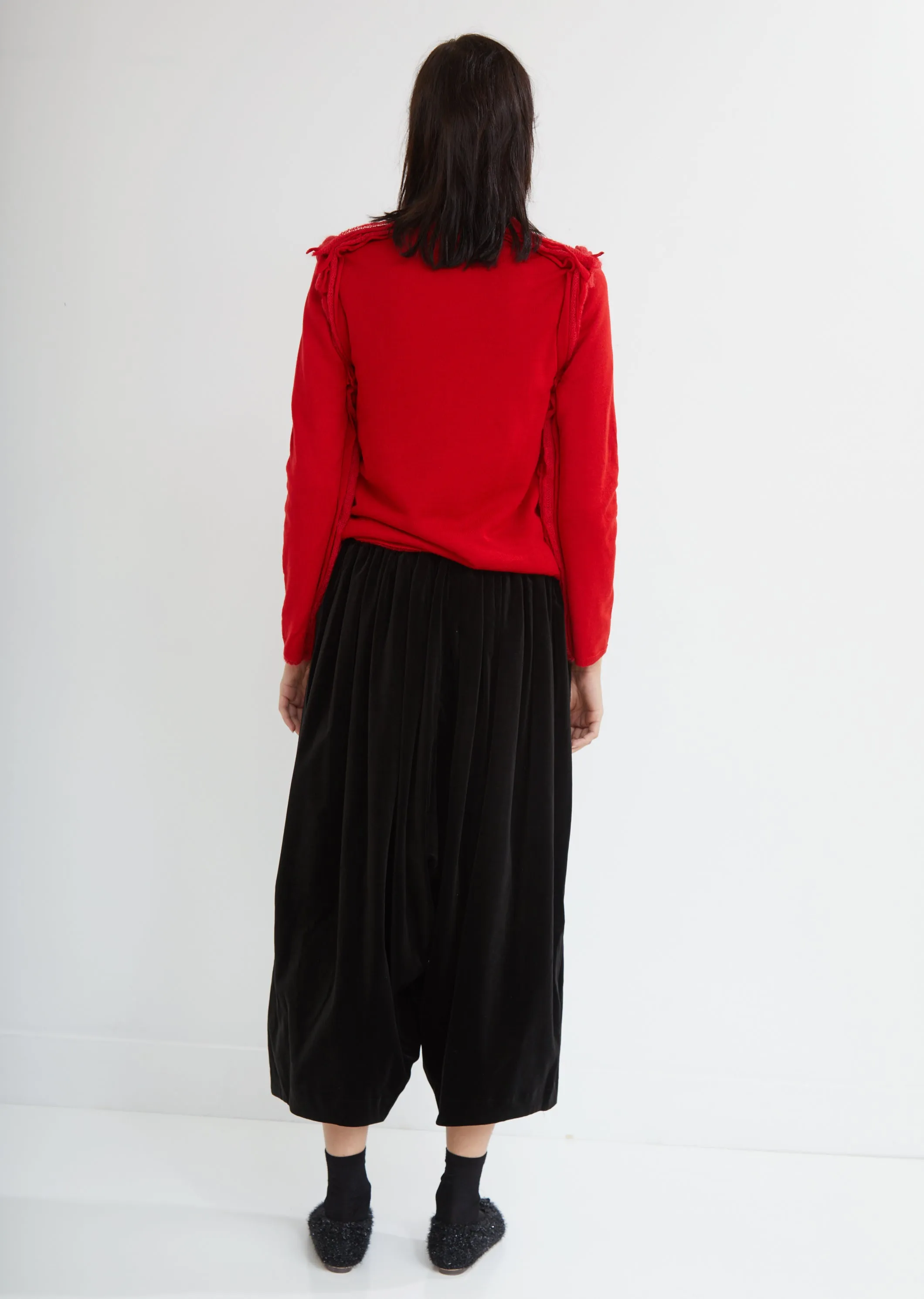 Layered Crewneck Top